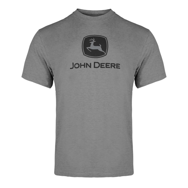 T-Shirt "JOHN DEERE", grau, (Herren)