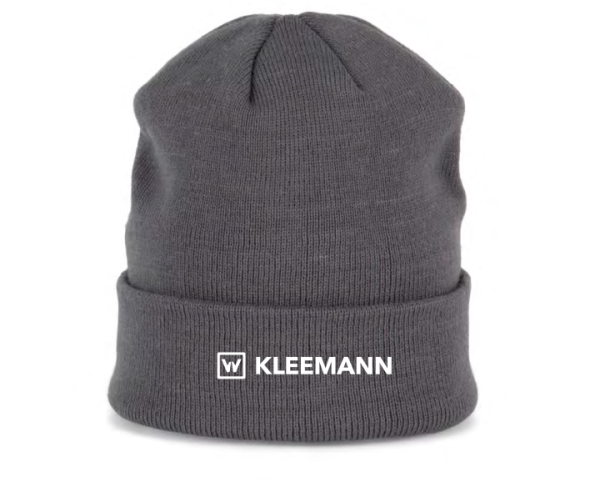 Beanie "KLEEMANN", konvoigrau