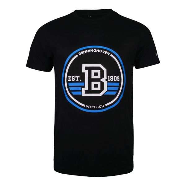 T-Shirt "BENNINGHOVEN", schwarz, (Herren)