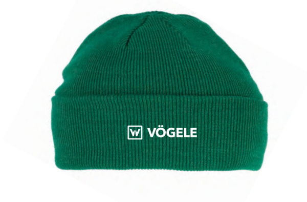 Beanie "VÖGELE", kelly grün