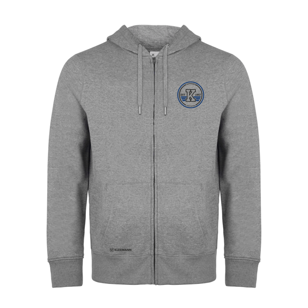 Sweatjacke, classic "KLEEMANN"