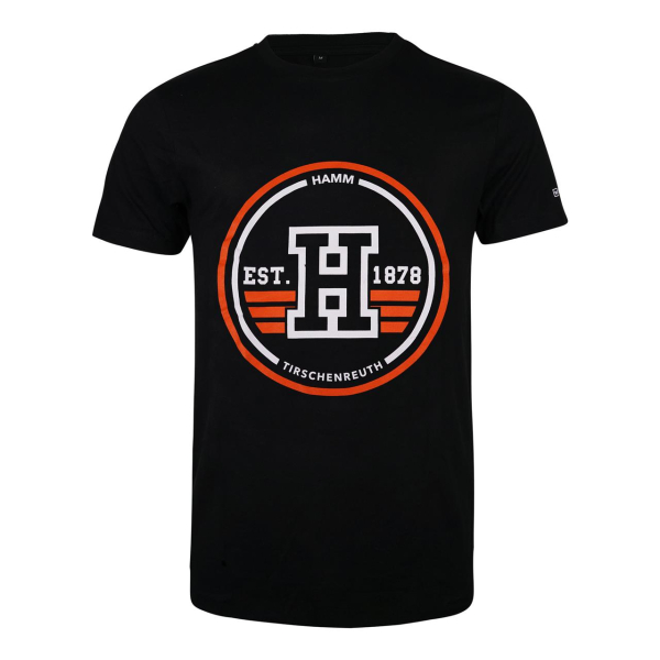 T-Shirt "HAMM", schwarz (Herren)